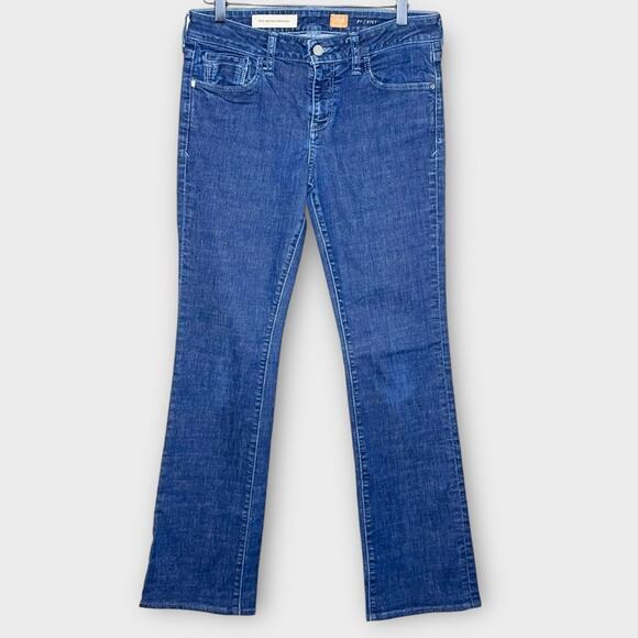 ANTHROPOLOGIE Pilcro Stet Jeans Size 28 Mid Wash Mid Rise - Picture 1 of 4